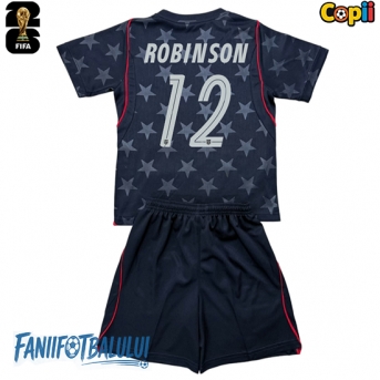 Statele Unite Miles Robinson #12 Echipament de Fotbal Replică Mondial 2026 Copii Deplasare (+ Șorturi)